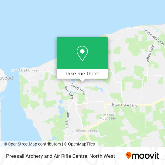 Preesall Archery and Air Rifle Centre map