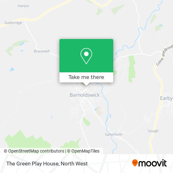 The Green Play House map