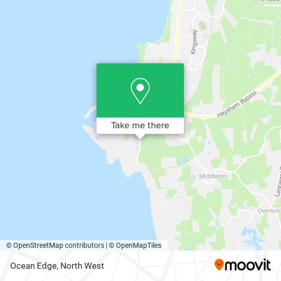Ocean Edge map