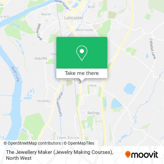 The Jewellery Maker (Jewelry Making Courses) map