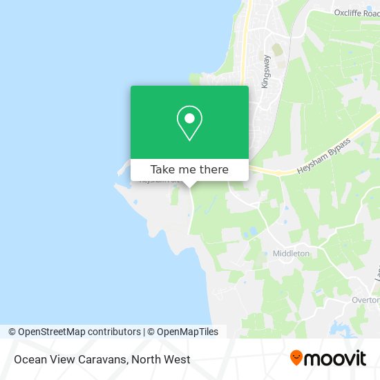 Ocean View Caravans map