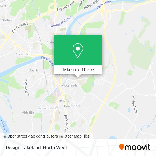 Design Lakeland map