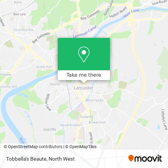 Tobbella's Beaute map