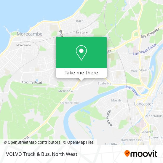 VOLVO Truck & Bus map