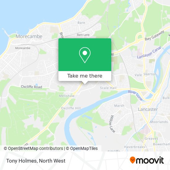 Tony Holmes map