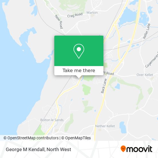 George M Kendall map