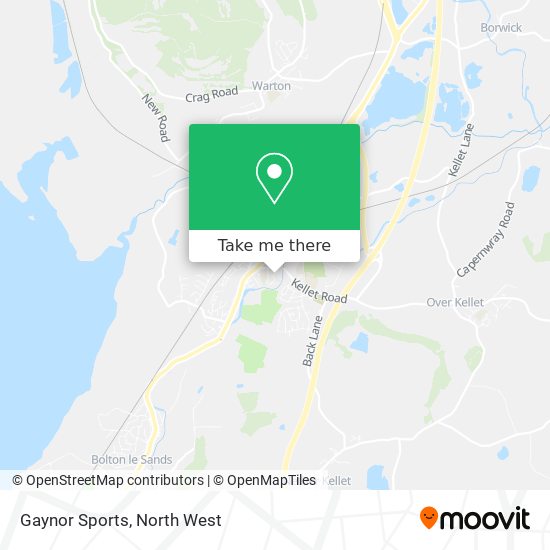 Gaynor Sports map