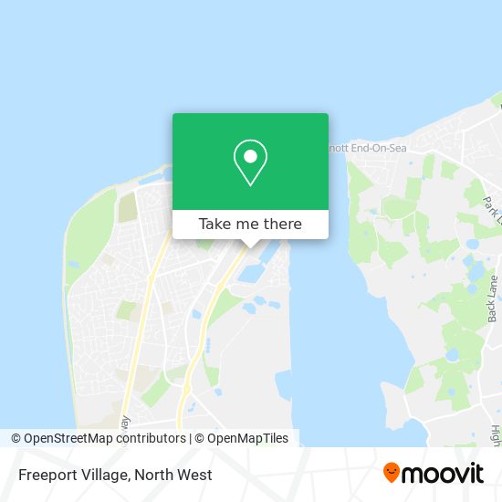 Freeport Village map