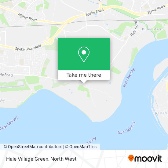 Hale Village Green map