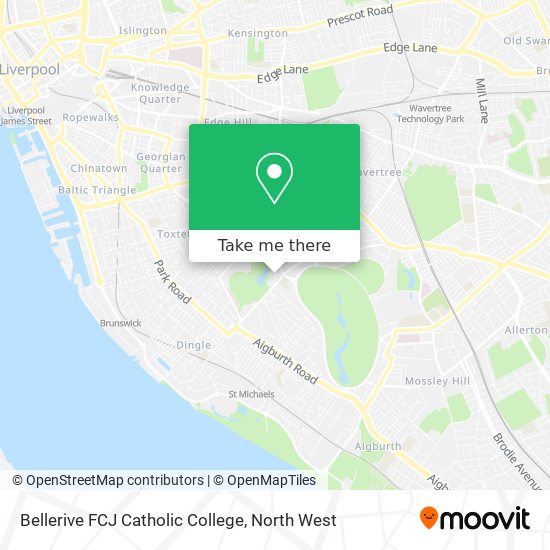 Bellerive FCJ Catholic College map