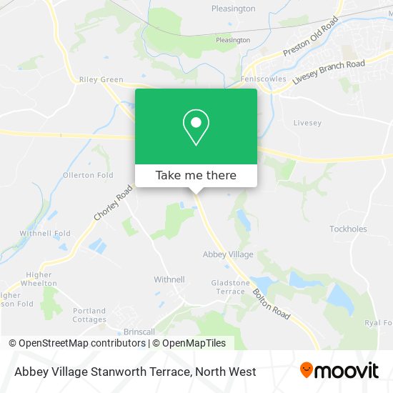 Abbey Village Stanworth Terrace map