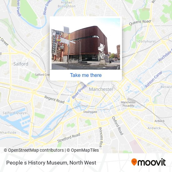 People s History Museum map