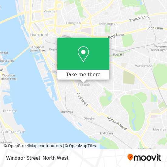 Windsor Street map