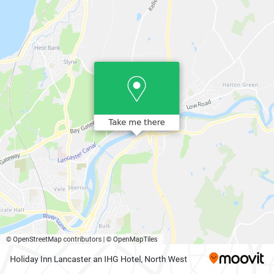 Holiday Inn Lancaster an IHG Hotel map