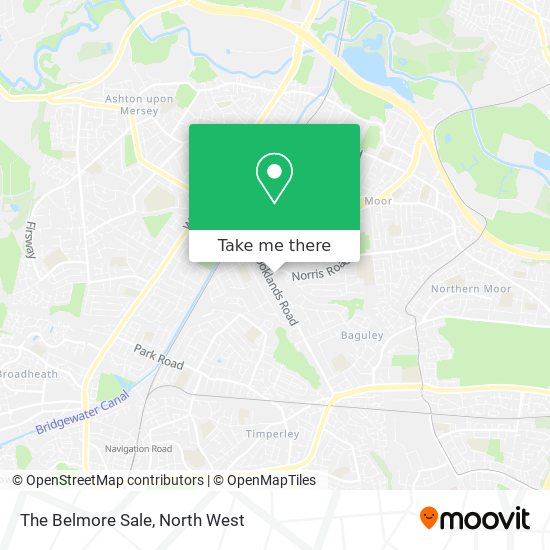 The Belmore Sale map