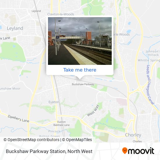 Buckshaw Parkway Station map