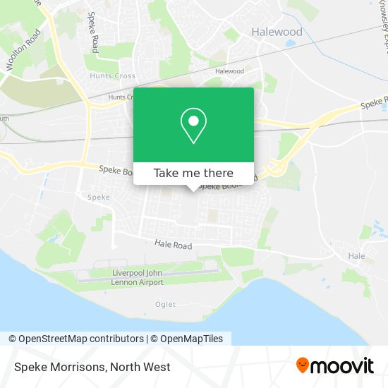 Speke Morrisons map