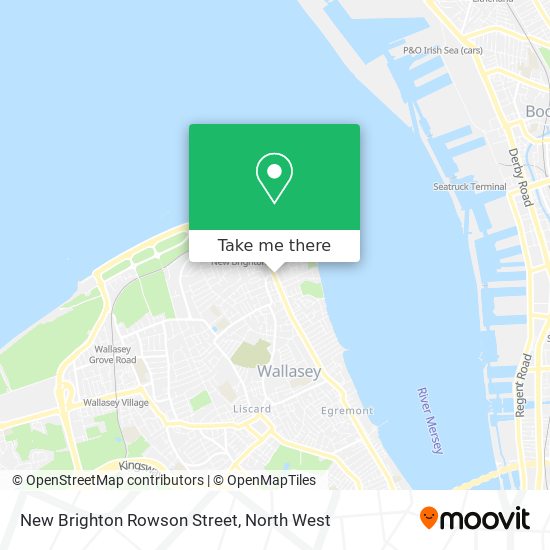 New Brighton Rowson Street map