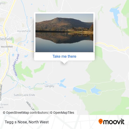 Tegg s Nose map