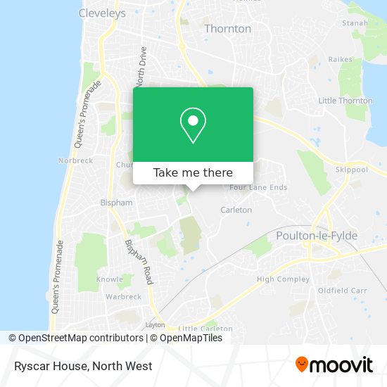 Ryscar House map