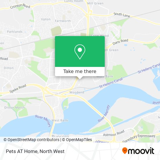 Pets AT Home map