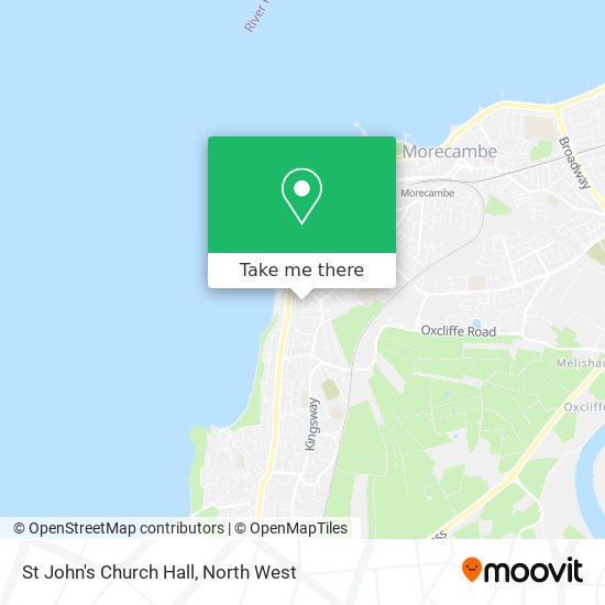 St John's Church Hall map