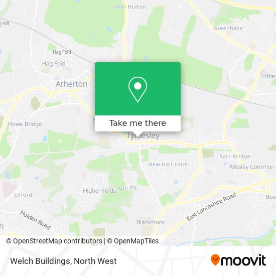 Welch Buildings map