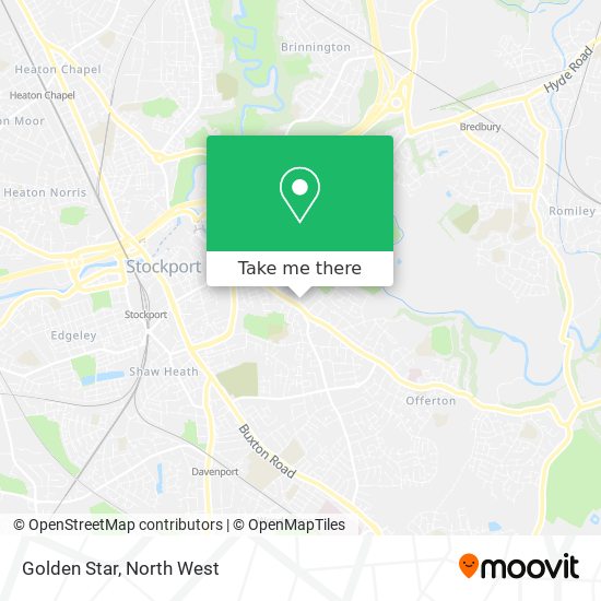 Golden Star map