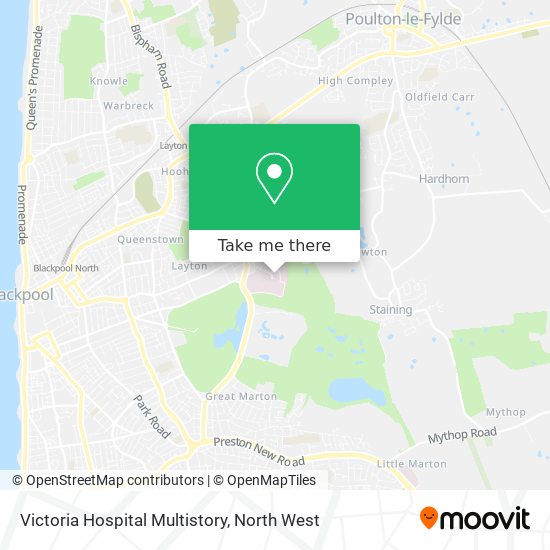 Victoria Hospital Multistory map