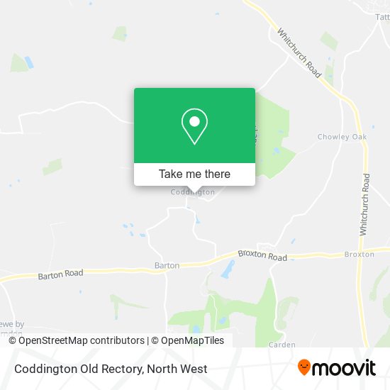 Coddington Old Rectory map