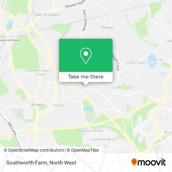 Southworth Farm map