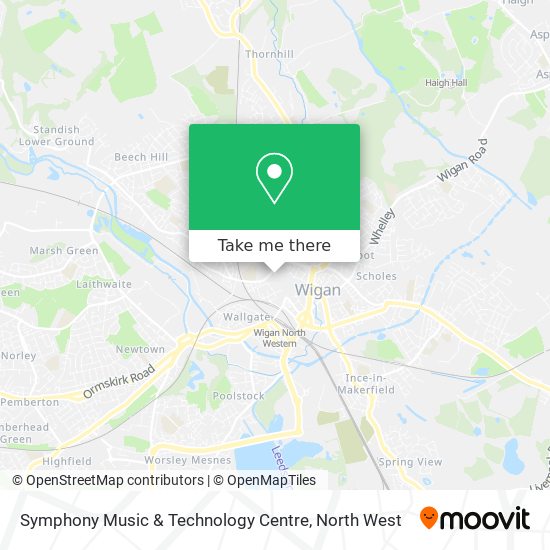 Symphony Music & Technology Centre map