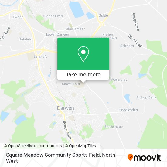 Square Meadow Community Sports Field map