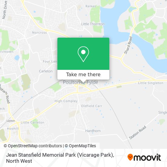 Jean Stansfield Memorial Park (Vicarage Park) map