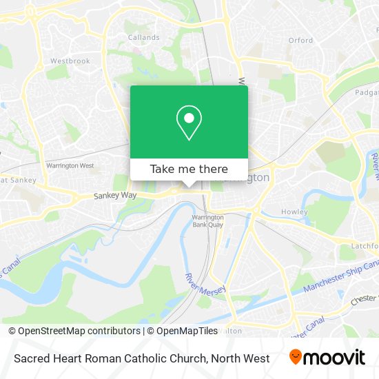 Sacred Heart Roman Catholic Church map