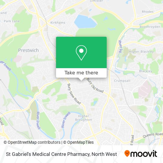 St Gabriel's Medical Centre Pharmacy map