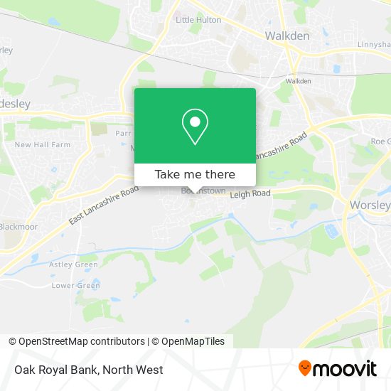 Oak Royal Bank map