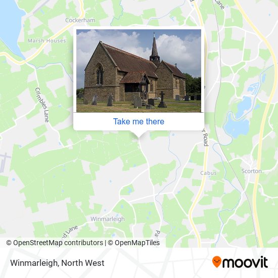 Winmarleigh map