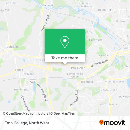 Tmp College map