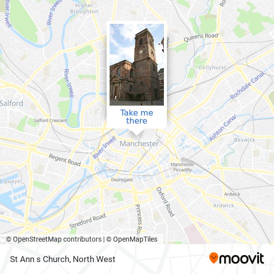 St Ann s Church map