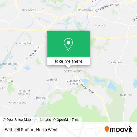 Withnell Station map