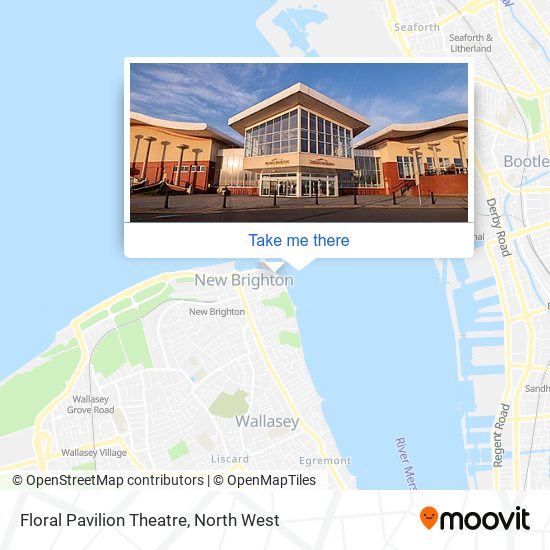 Floral Pavilion Theatre map