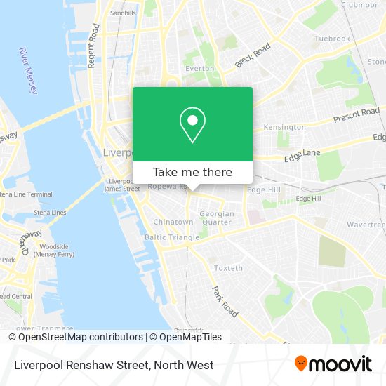 Liverpool Renshaw Street map