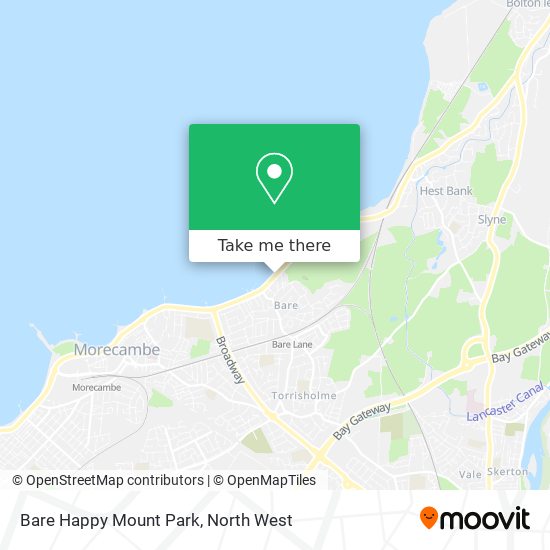 Bare Happy Mount Park map
