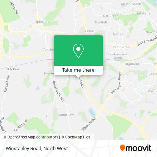 Winstanley Road map
