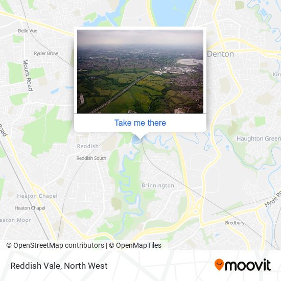 Reddish Vale map