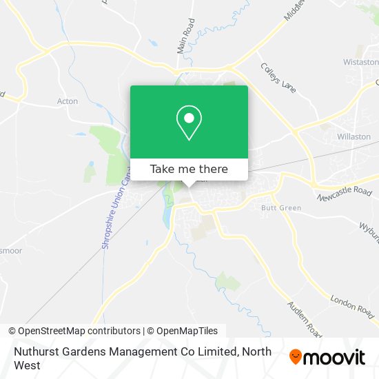 Nuthurst Gardens Management Co Limited map