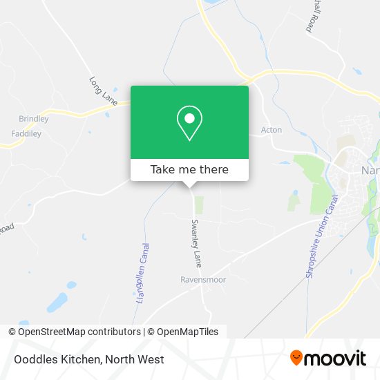 Ooddles Kitchen map