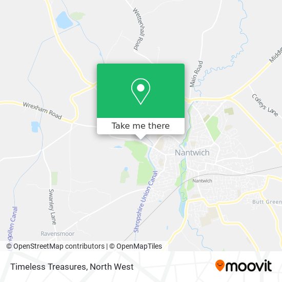 Timeless Treasures map