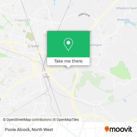 Poole Alcock map